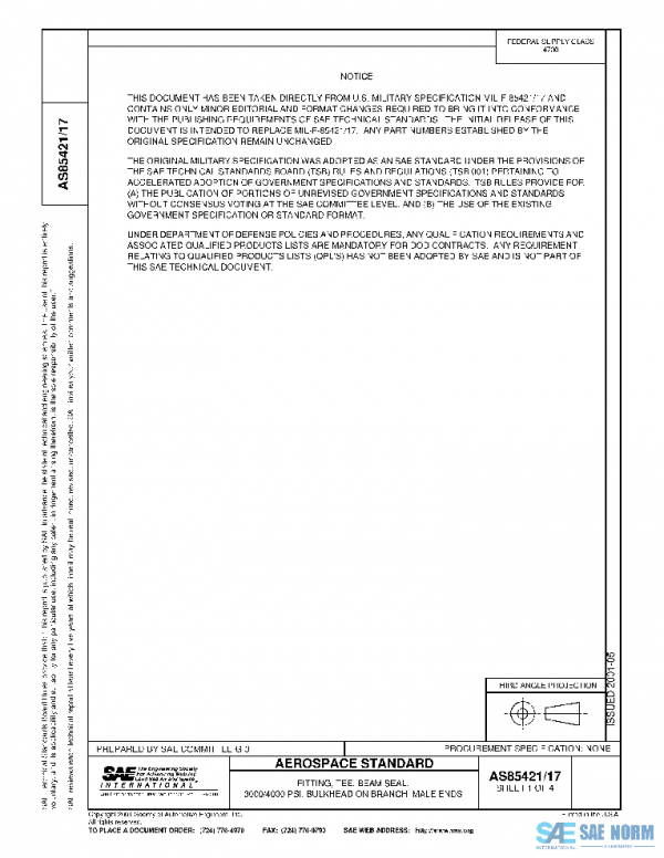 SAE AS85421/17 PDF