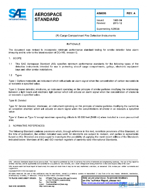 SAE AS8036A PDF SAE AS8036A PDF