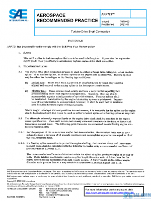 SAE ARP721 PDF