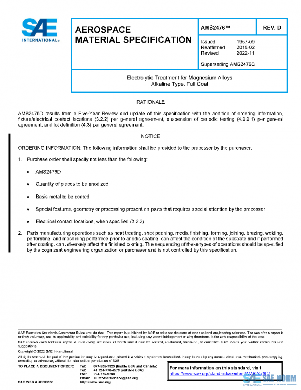 SAE AMS2476D PDF