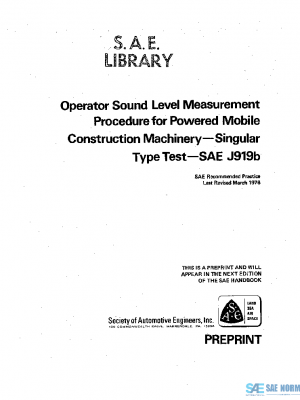 SAE J919B_197603 PDF