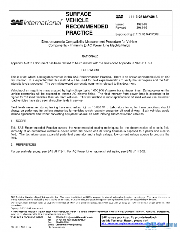 SAE J1113/26_201305 PDF