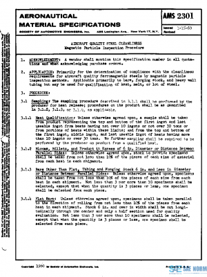 SAE AMS2301 PDF