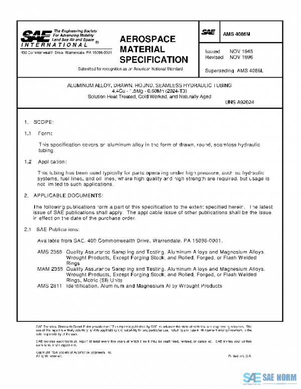 SAE AMS4086M PDF