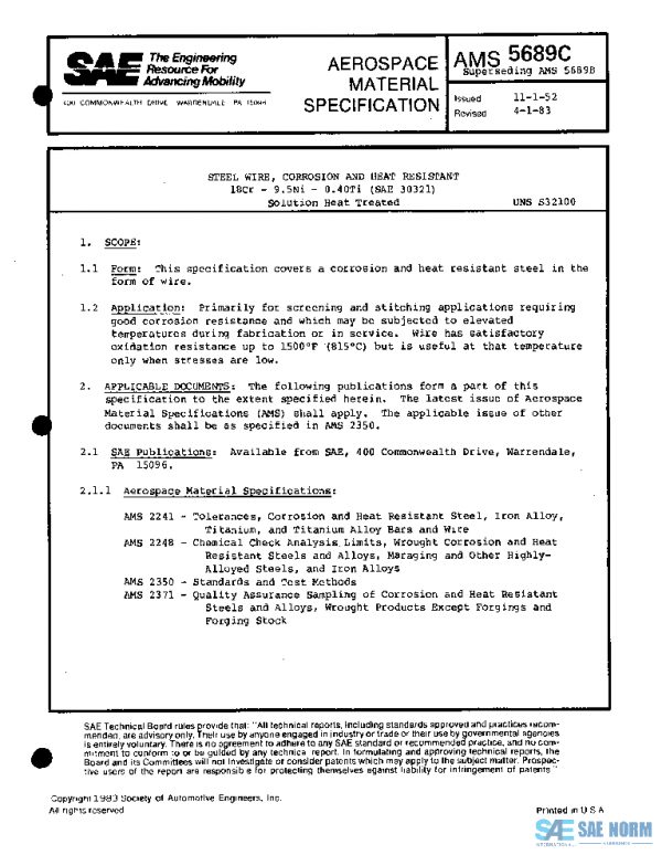 SAE AMS5689C PDF