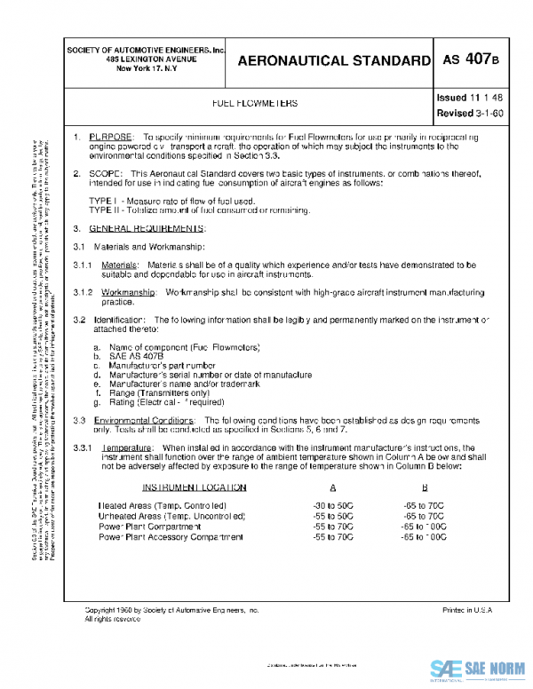 SAE AS407B PDF