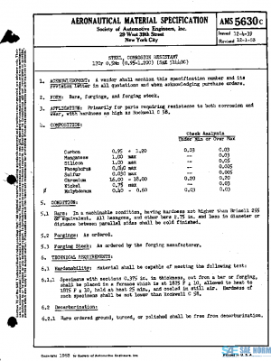 SAE AMS5630C PDF