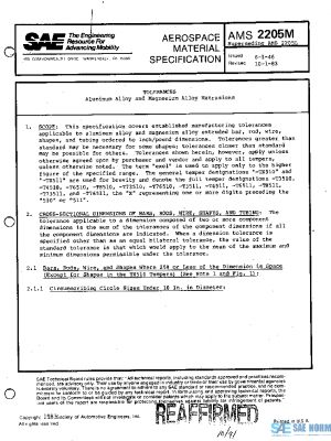 SAE AMS2205M PDF