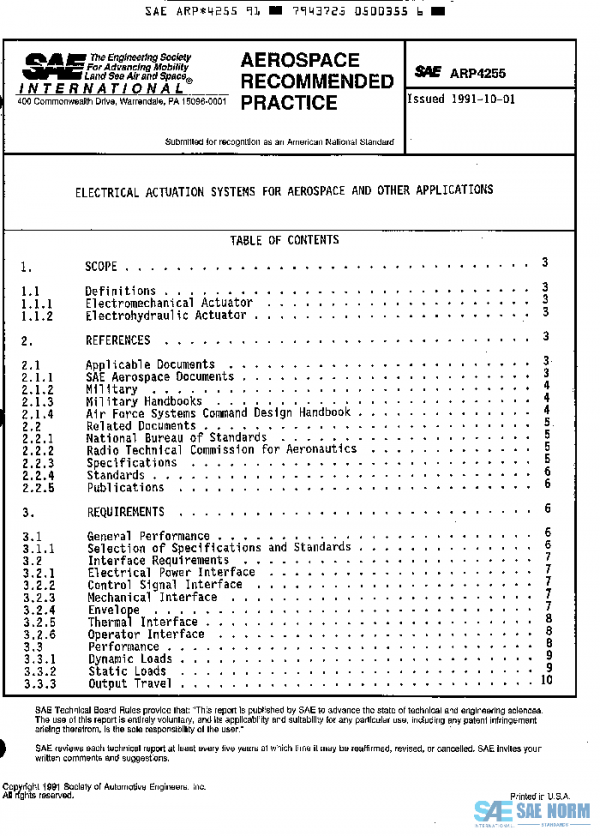 SAE ARP4255 PDF