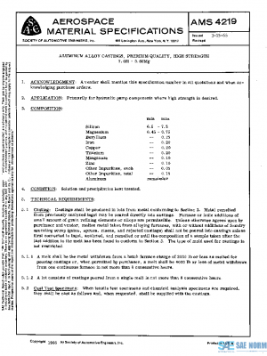 SAE AMS4219 PDF