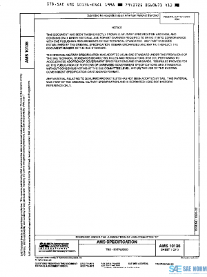 SAE AMS10136 PDF
