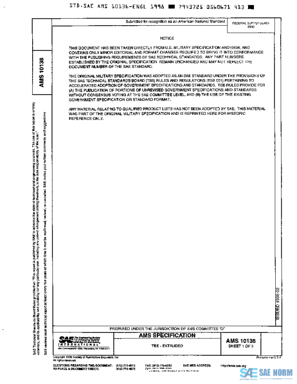 SAE AMS10136 PDF
