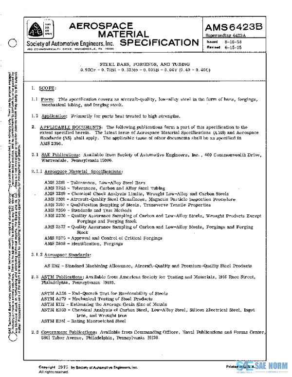 SAE AMS6423B PDF