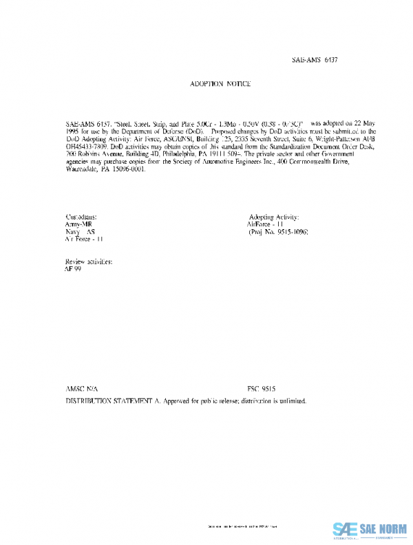 SAE AMS6437E PDF