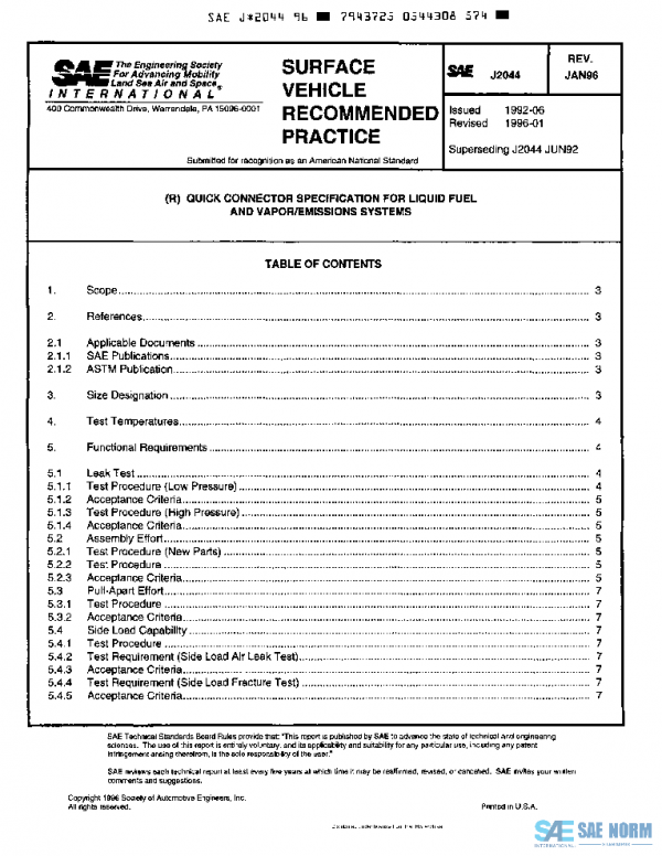 SAE J2044_199601 PDF