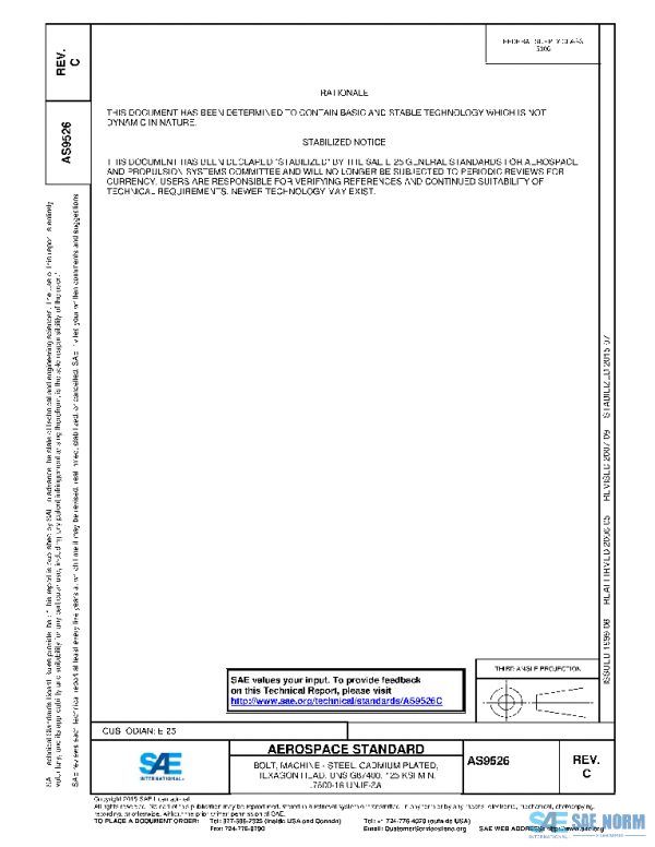 SAE AS9526C PDF SAE AS9526C PDF
