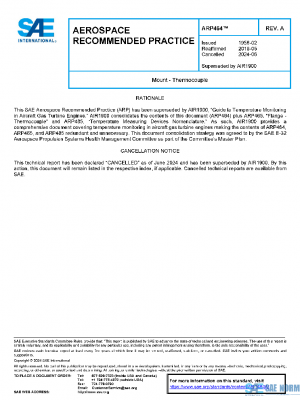 SAE ARP464A PDF SAE ARP464A PDF