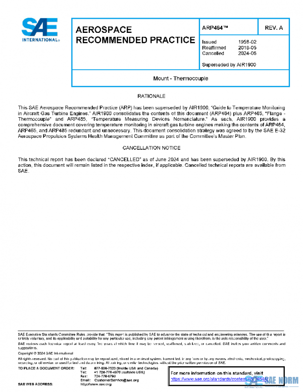 SAE ARP464A PDF