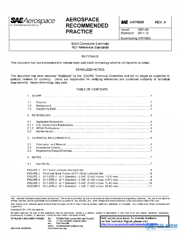 SAE ARP5605A PDF SAE ARP5605A PDF