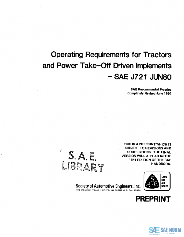 SAE J721_198006 PDF