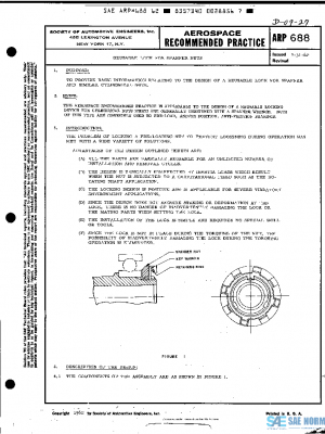 SAE ARP688 PDF