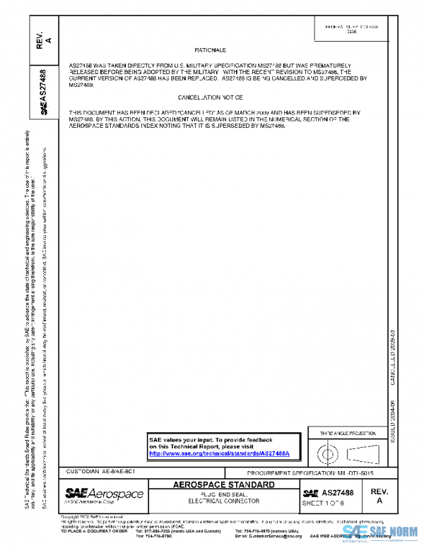 SAE AS27488A PDF