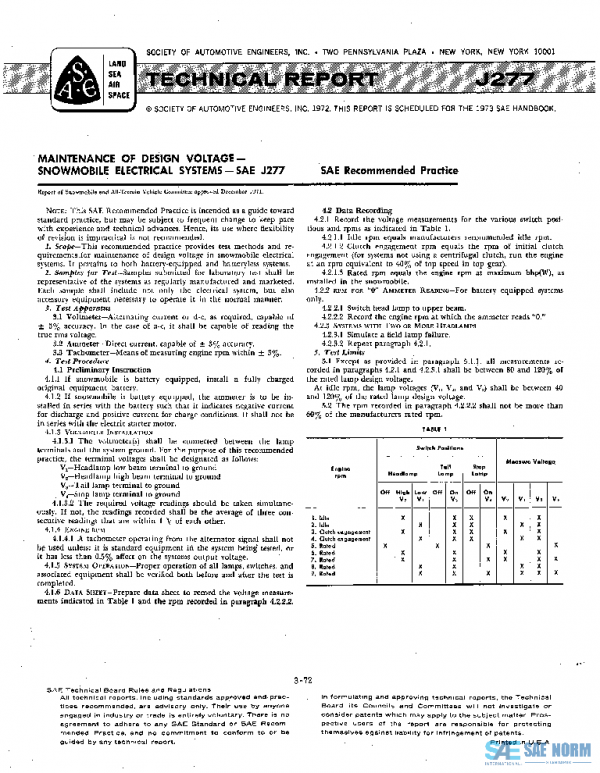 SAE J277_197112 PDF SAE J277_197112 PDF
