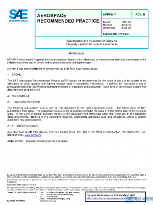 SAE ARP924B PDF
