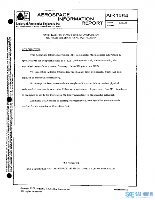 SAE AIR1564 PDF