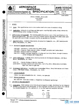 SAE AMS5050G PDF