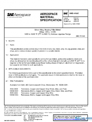 SAE AMS4765E PDF