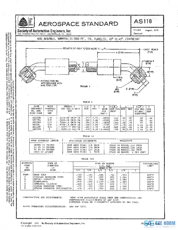 SAE AS118 PDF SAE AS118 PDF