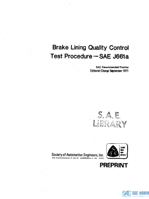 SAE J661A_197109 PDF