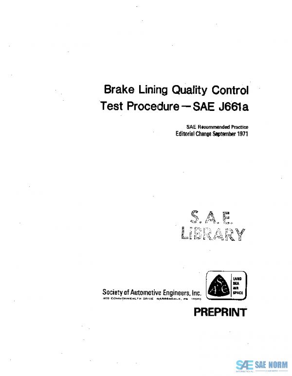 SAE J661A_197109 PDF