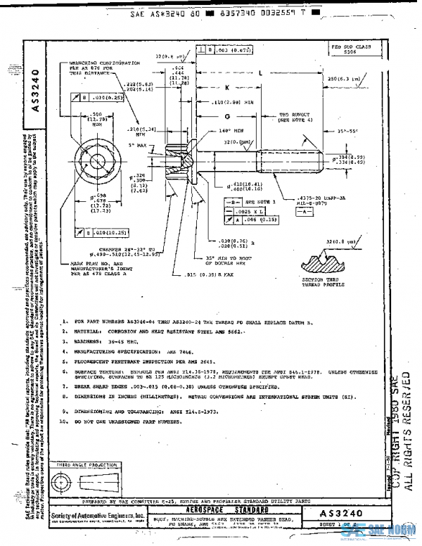 SAE AS3240 PDF