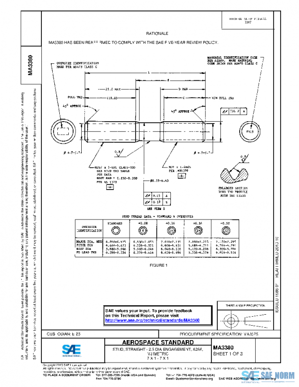 SAE MA3380 PDF