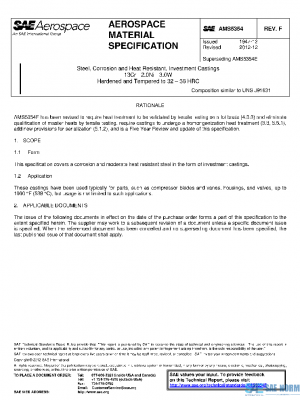 SAE AMS5354F PDF