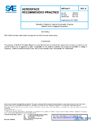SAE ARP1052B PDF