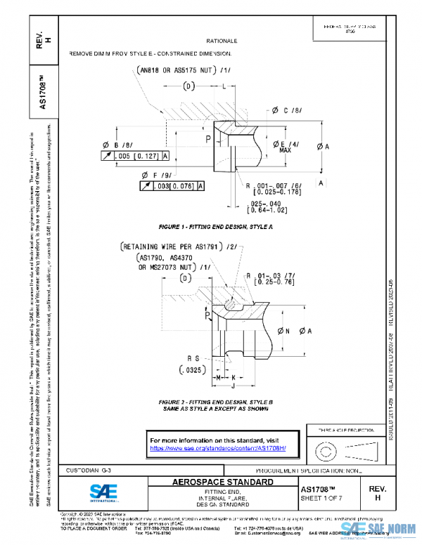 SAE AS1708H PDF SAE AS1708H PDF
