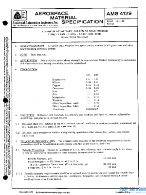 SAE AMS4129 PDF