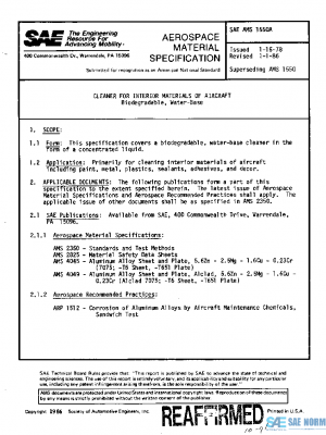 SAE AMS1550A PDF