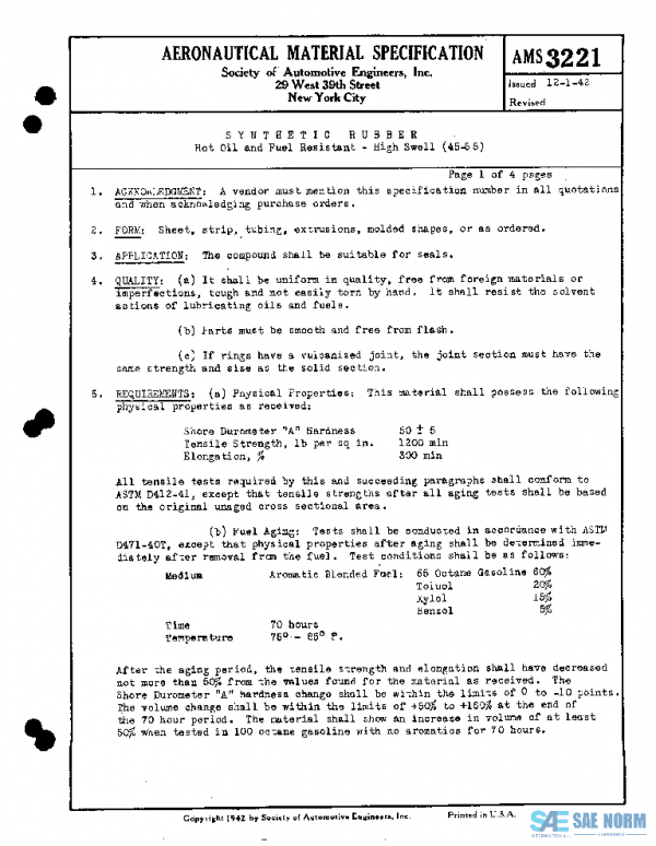 SAE AMS3221 PDF SAE AMS3221 PDF