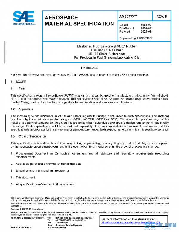 SAE AMS3330D PDF