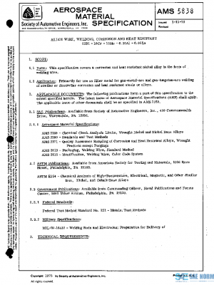 SAE AMS5838 PDF