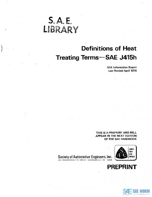 SAE J415H_197604 PDF
