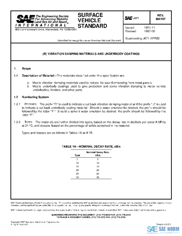 SAE J671_199705 PDF
