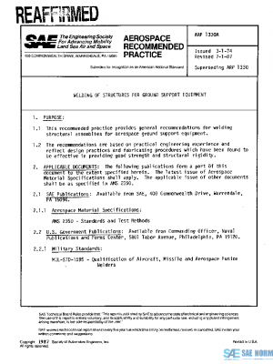 SAE ARP1330A PDF
