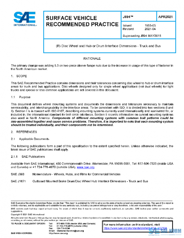 SAE J694_202104 PDF