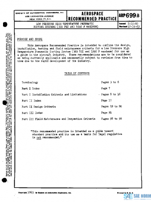SAE ARP699B PDF
