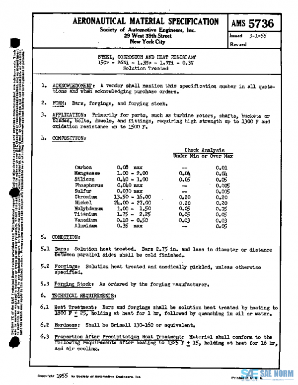 SAE AMS5736 PDF